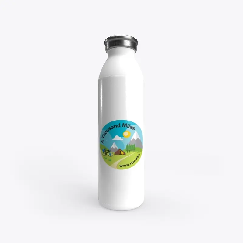 A Thousand Miles staintless water bottle